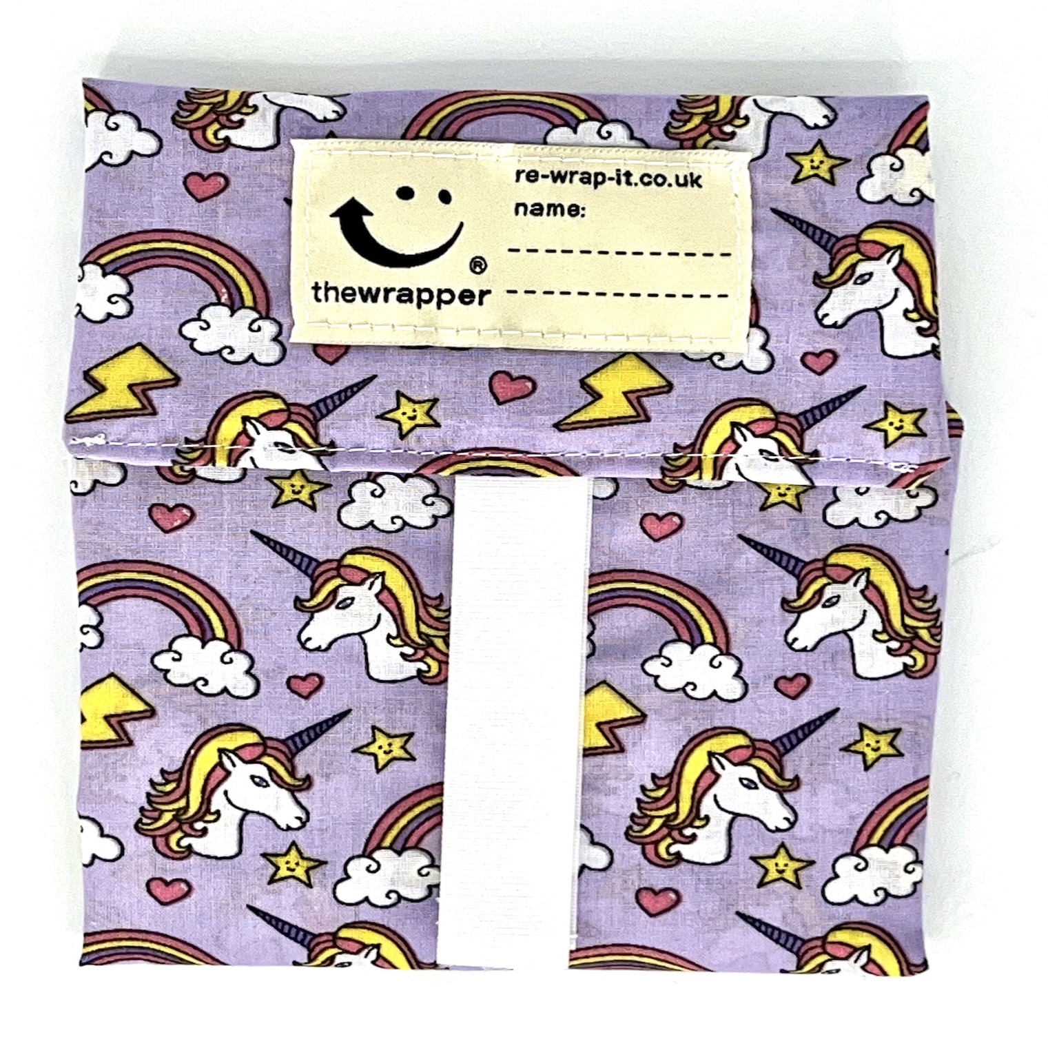 Lilac Unicorn Wrapper by Re-Wrap-It