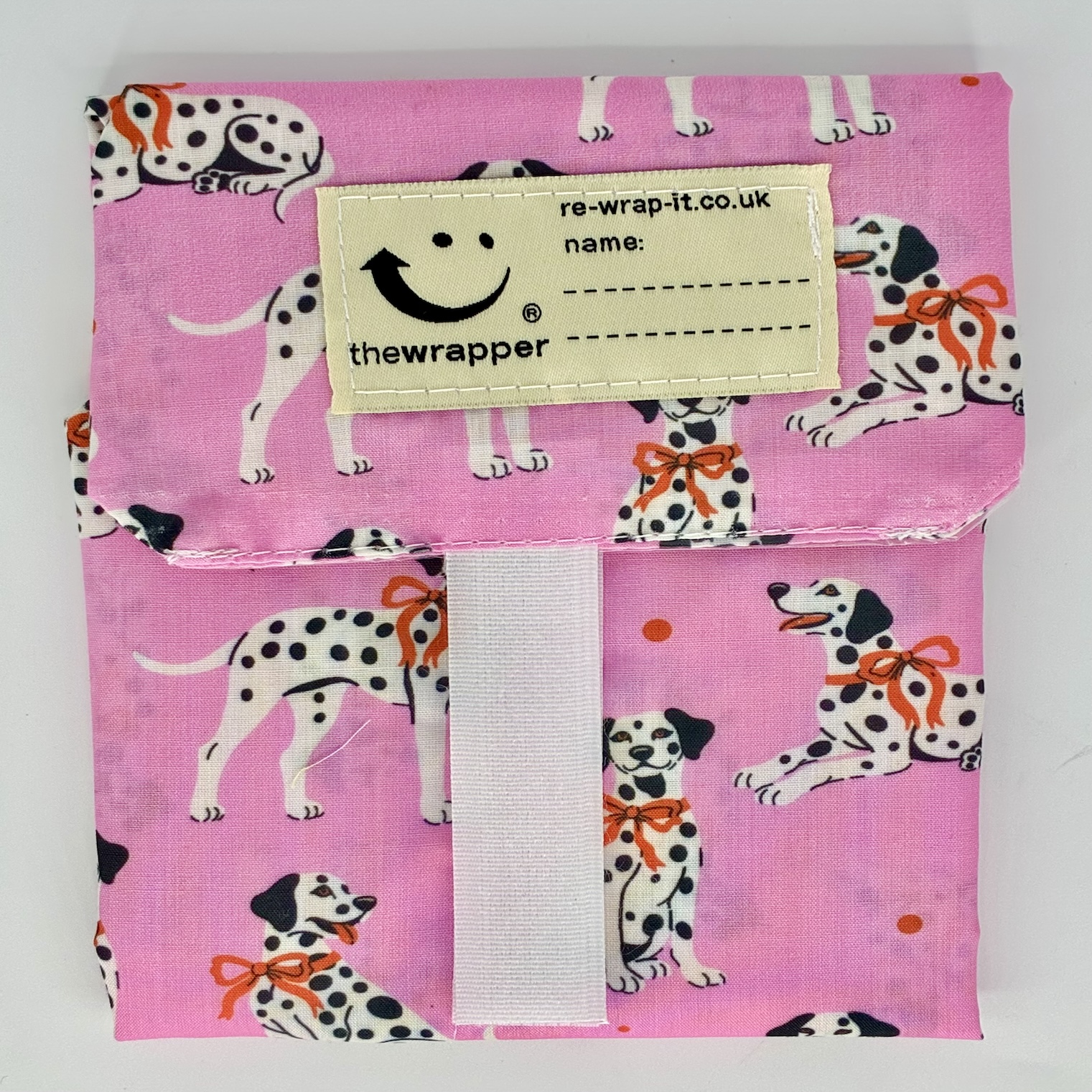 Pink Dalmatian Wrapper by Re-Wrap-It