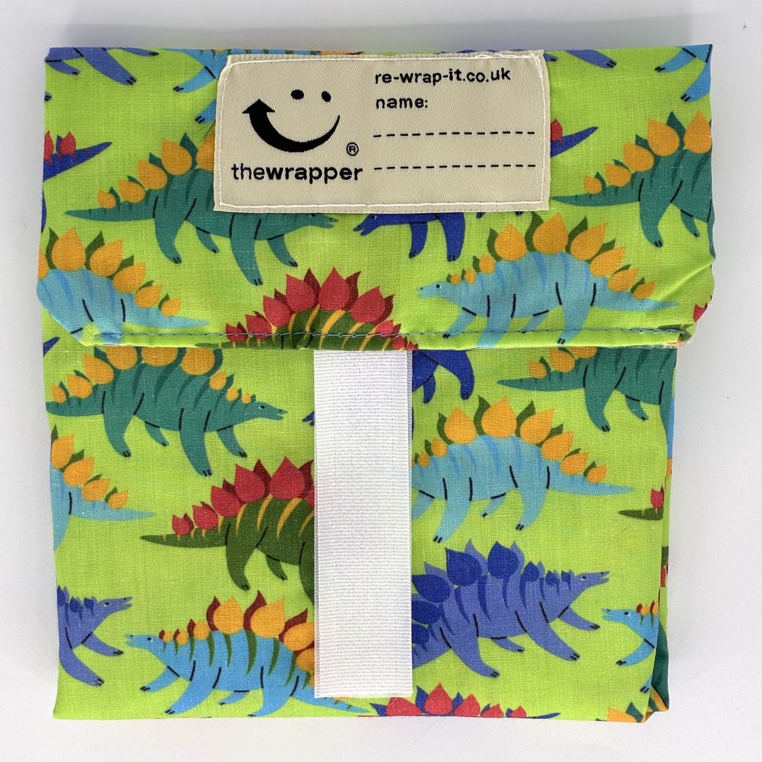 Green Dinosaurs Wrapper by Re-Wrap-It