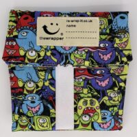 Googly Eyed Monster Wrapper by Re-Wrap-It