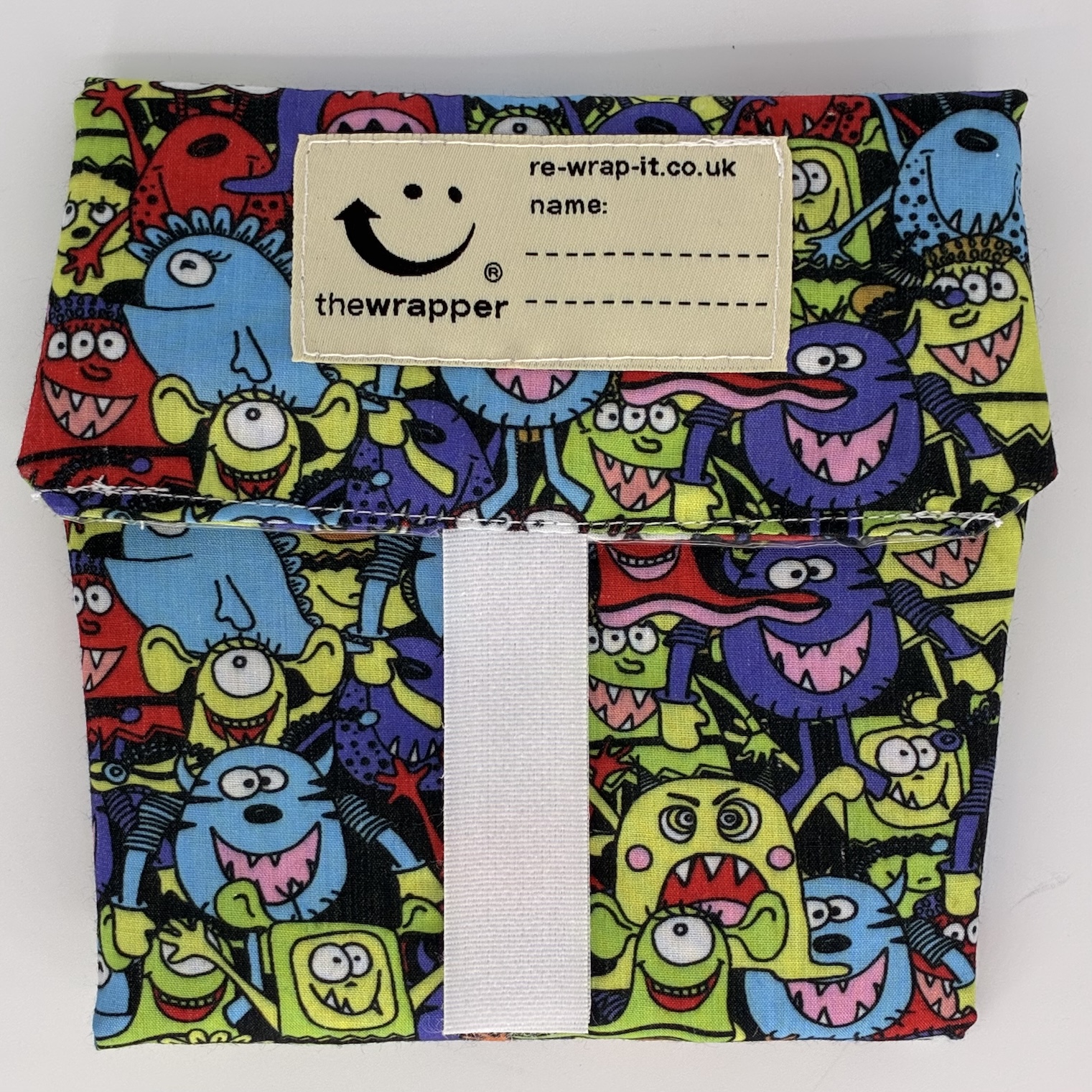Googly Eyed Monster Wrapper by Re-Wrap-It